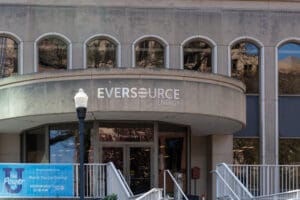 Eversource Energy building entrance.